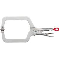 Pince-&eacute;tau en C &agrave; m&acirc;choires pivotantes Torque Lock, Longueur 9", Pinces serre-joints Sécurité Médic