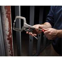 Pince-&eacute;tau &agrave; m&acirc;choires standards Torque Lock, Longueur 11", Pinces serre-joints Sécurité Médic