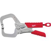 Pince-&eacute;tau &agrave; m&acirc;choires standards avec poign&eacute;es Torque Lock, Longueur 6", Pinces serre-joints Sécurité Médic