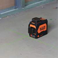 Niveau laser planaire vert auto-nivelant rechargeable Sécurité Médic