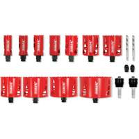 Plumber's Bi-Metal Hole Saw Set, 17 Pieces Sécurité Médic