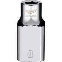 Metric Socket with Four Flat Sides, 8 mm, 1/2" Drive, 6 Points Sécurité Médic