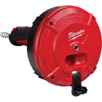 Trapsnake Auger with Cable Drive Automatic Feed & Retract, Powered, 25' Cable Length, 1/4" Cable Diameter Sécurité Médic