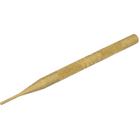Brass Pin Punch, 5/64" Dia. x 4" L Sécurité Médic