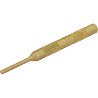 Brass Pin Punch, 5/32" Dia. x 4" L Sécurité Médic