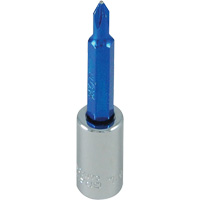 Blue Tip Screwdriver Bit, Phillips, #1, 1/4" Drive Sécurité Médic