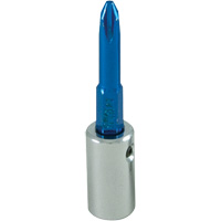 Blue Tip Screwdriver Bit, Phillips, #2, 1/4" Drive Sécurité Médic