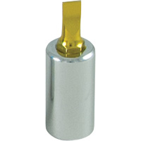 Gold Tip Screwdriver Bit, Slot, 5/32", 1/4" Drive Sécurité Médic