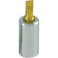 Gold Tip Screwdriver Bit, Slot, 13/64", 1/4" Drive Sécurité Médic