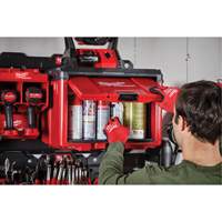 Armoire &agrave; outils Packout, 15" x 15" x 20", Noir/Rouge Sécurité Médic