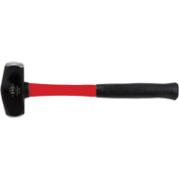 IDH-3F Drilling Hammer, 3 lbs., Fibreglass Handle, 10" L Sécurité Médic