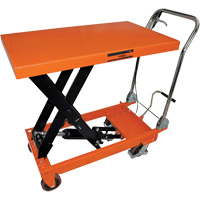 SLC-1100 SLC Series Hydraulic Scissor Lift Cart, 39" L x 21" W, 1100 lbs. Cap. Sécurité Médic