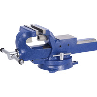 JADV-6 Super Heavy-Duty Bench Vise, 6" Jaw Width, 3-6/10" Throat Depth Sécurité Médic