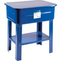 JPW-20 Bac de nettoyage usage intensif, Acier, 20 gal. Sécurité Médic