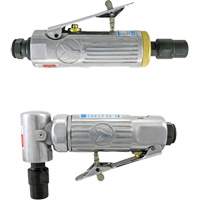 MDGKIT Jeu combin&eacute; 2 en 1 de meuleuse &agrave; rectifier, 1/4", 22000/25000 Tr/min Sécurité Médic
