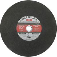 A30R Super Chop Stud-Cutting Cut-Off Wheel, 14" x 3/32", 1" Arbor, Type 1, 4400 RPM Sécurité Médic