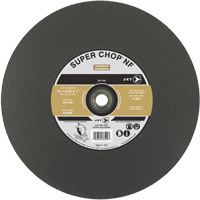 A30NF Super Chop Cut-Off Wheel, 14" x 3/32", 1" Arbor, Type 1, 4400 RPM Sécurité Médic