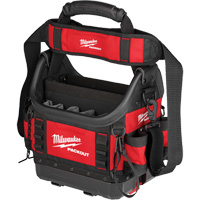 PackOut 10" Structured Tote, Ballistic Polyester, 35 Pockets, Red Sécurité Médic