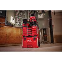 Boîte &agrave; outils avec 4 tiroirs PackOut, 16-3/10" x 22-1/5" x 14-3/10", Rouge Sécurité Médic