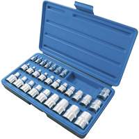 SS328TS Jeu de douilles externes, Torx, Prise 1/2"/1/4"/3/8", 28 mr Sécurité Médic