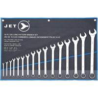 LCWS-16S Long Pattern Combination Wrench Sets, Combination, 16 Pieces, Imperial Sécurité Médic
