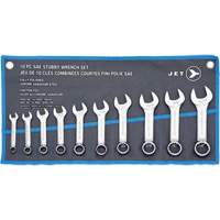 SCWS-10S Stubby Wrench Sets, Combination, 10 Pieces, Imperial Sécurité Médic