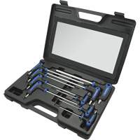JTTK-9 T-Handle Key Wrench Sets, 9 Pcs., Torx&reg; Sécurité Médic