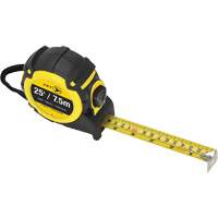 JLTM-425SM Tape Measures, 1" x 25', Metric & Imperial Graduations Sécurité Médic