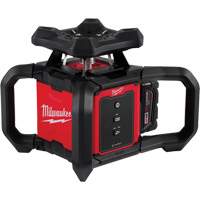 Ensemble de niveau laser rotatif ext&eacute;rieur rouge M18 avec r&eacute;cepteur, 2000' (609,6 m) Sécurité Médic