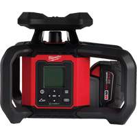 Ensemble de niveau au laser rotatif ext&eacute;rieur rouge &agrave; double pente M18 avec r&eacute;cepteur & t&eacute;l&eacute;commande, 4000' (1219,2 m) Sécurité Médic