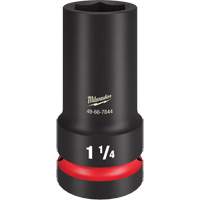 Douille &agrave; paroi extra mince Shockwave Impact Duty, Chocs, 1-1/4", Prise 1", 6 pans, Profond Sécurité Médic