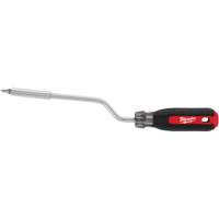 2-in-1 Rotating Multi-Bit Screwdriver, 10-1/10" L, Cushion Grip Handle Sécurité Médic