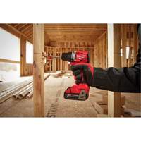 Perceuse/visseuse compacte sans balai M18 (outil seulement), Lithium-ion, 18 V, Mandrin 1/2", Couple 550 lb-po Sécurité Médic