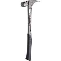 Marteau de charpente en titane meul&eacute; TIBONE, 15 oz, Prise en Acier plein, 17-17/50" lo Sécurité Médic