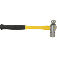 IBP-24F Ball Pein Hammer, 24 oz. Head Weight, Plain Face, Fibreglass Handle Sécurité Médic