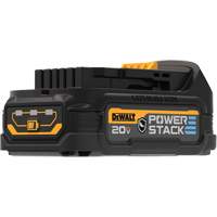 POWERSTACK Oil-Resistant Compact Battery, Lithium-Ion, 20 V, 1.7 Ah Sécurité Médic