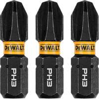 3-Piece FLEXTORQ&reg; Impact Screwdriving Bits, Phillips, #3, 1/4" Drive Sécurité Médic