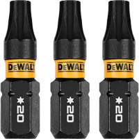 3-Piece FLEXTORQ&reg; Impact Screwdriving Bits, Torx, T-20, 1/4" Drive Sécurité Médic