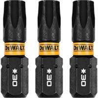 3-Piece FLEXTORQ&reg; Impact Screwdriving Bits, Torx, T-30, 1/4" Drive Sécurité Médic