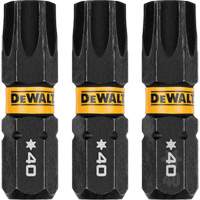 3-Piece FLEXTORQ&reg; Impact Screwdriving Bits, Torx, T-40, 1/4" Drive Sécurité Médic
