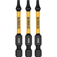 3-Piece FLEXTORQ&reg; Impact Screwdriving Bits, Torx, T-10, 1/4" Drive Sécurité Médic
