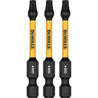 3-Piece FLEXTORQ&reg; Impact Screwdriving Bits, Torx, T-20, 1/4" Drive Sécurité Médic