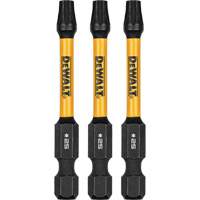 3-Piece FLEXTORQ&reg; Impact Screwdriving Bits, Torx, T-25, 1/4" Drive Sécurité Médic