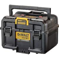 ToughSystem&reg; 2.0 20V Dual Port Charger, 14" x 15" x 9", Black/Yellow Sécurité Médic