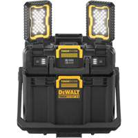 ToughSystem&reg; 2.0 Adjustable Work Light with Storage, 16" x 11" x 14", Black/Yellow Sécurité Médic