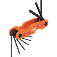 Compact Folding Hex Key Set, 9 Pcs., Imperial Sécurité Médic
