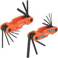 Compact Folding Hex Key Set, 17 Pcs., Metric & Imperial Sécurité Médic