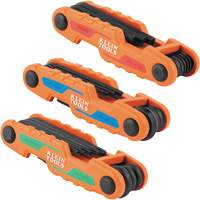 Compact Folding Hex Key Set, 25 Pcs., Metric & Imperial/Torx&reg; Sécurité Médic