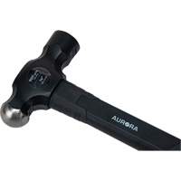Ball Pein Hammer, 32 oz. Head Weight, Plain Face, Fibreglass Handle Sécurité Médic