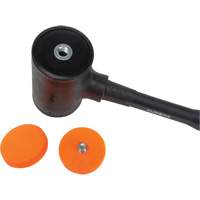 Dead Blow Hammer, 45 oz. Head Weight, Polyurethane Face, Fibreglass Handle, 13" L Sécurité Médic